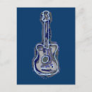 Recherche de musique guitare cartes postales Musicien