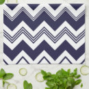 Recherche de zigzag bleu cuisine linges Blanc