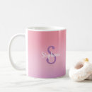 Recherche de artsy classiques tasses Monogramme