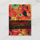 Recherche de floral rouge cartes visite Vintage