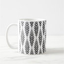 Zoek naar zwart witte chevron mokken Herringbone