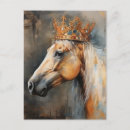 Recherche de cheval de palomino cartes postales Ai généré