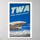 Recherche de compagnie aérienne posters De voyage rétro