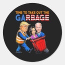 Zoek naar afval stickers President