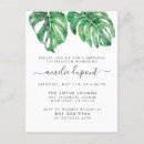 Recherche de monstera invitations Simple