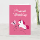 Recherche de licorne kawaii vœux cartes Animal