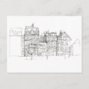 Recherche de dessin noir et blanc cartes postales Illustration