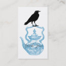 Recherche de théière cartes visite Vintage