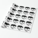 Recherche de rhinocéros papier cadeau Anniversaire