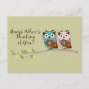 Recherche de amour hibou cartes postales Drôle