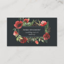 Recherche de fleurs rouges cartes visite Pour elle