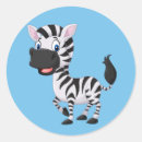 Recherche de dessin zèbre autocollants Animal