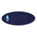 Recherche de mer badge identification Bleu
