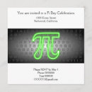 Recherche de pi day invitations Mathématiques