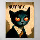 Zoek naar humoristische kunst Kattenliefhebbers