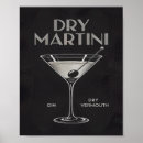 Recherche de cocktail martini posters Minimaliste