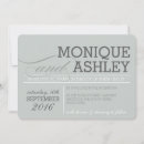 Recherche de monochrome invitations Contemporain