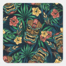 Recherche de masques tiki autocollants Hawaii