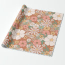 Recherche de de style bohème papier cadeau Fleurs