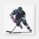 Recherche de hockey magnets Illustration