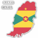 Recherche de drapeau grenade autocollants Grenadien