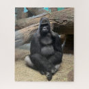 Recherche de gorilla puzzles Singe