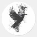 Recherche de corbeau gothique autocollants Oiseau
