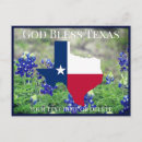 Recherche de drapeau du texas cartes postales Bleu