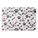 Zoek naar voetafdrukken badmatten Dier