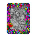 Recherche de ballons colorés magnets Anniversaire