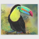 Recherche de toucan papier cadeau Exotique
