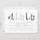 Recherche de jumeaux baby shower invitations Simple
