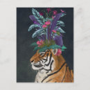 Recherche de tête tigre cartes postales Jungle