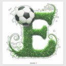 Recherche de de ballon football autocollants Vert
