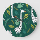 Recherche de girafe horloges Fleurs
