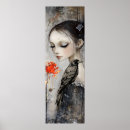 Recherche de roses rouge foncé posters Gothique
