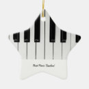 Recherche de clés de piano ornements Vacances