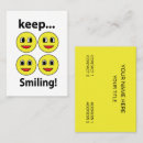Recherche de sourire cartes visite Professionnel