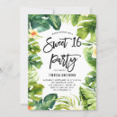 Recherche de tropical 16ans anniversaire invitations Typographie