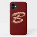 Recherche de lettre b de monogram iphone coques Initiales