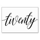 Zoek naar luxe tafelkaarten Typografie