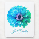 Recherche de floral bleu tapis souris Marguerite