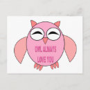 Recherche de chouette drôle cartes postales Pour elle