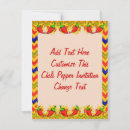 Recherche de poivre invitations Chili