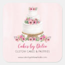 Zoek naar roze cake stickers Taartontwerper