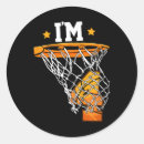 Recherche de goujon autocollants Amoureux du basket