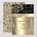 Recherche de champagne 16ans anniversaire invitations Paillettes