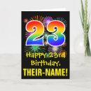 Recherche de 23ème anniversaire cartes 23 ans