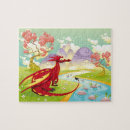 Recherche de dragon rouge puzzles Imaginaire