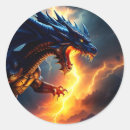 Zoek naar vuur stickers Draak